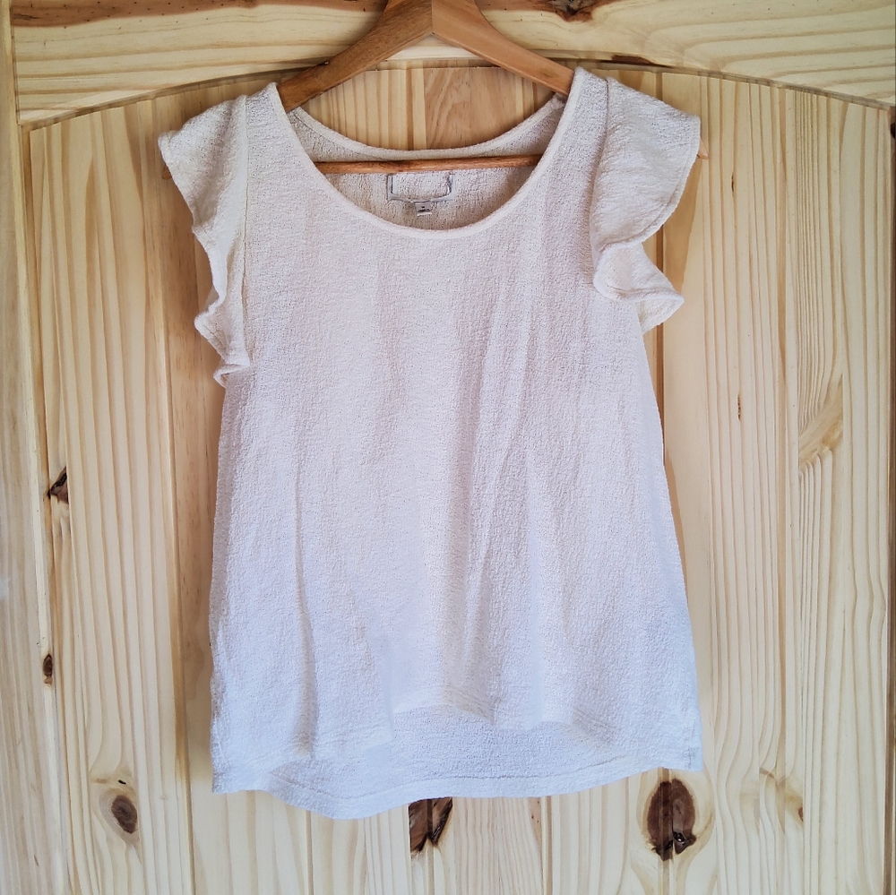 Madewell Cotton Blouse Size Medium GUC